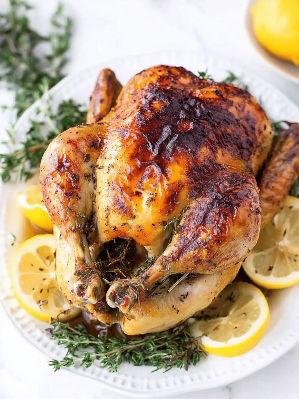 Lemon Herb Roast Chicken
