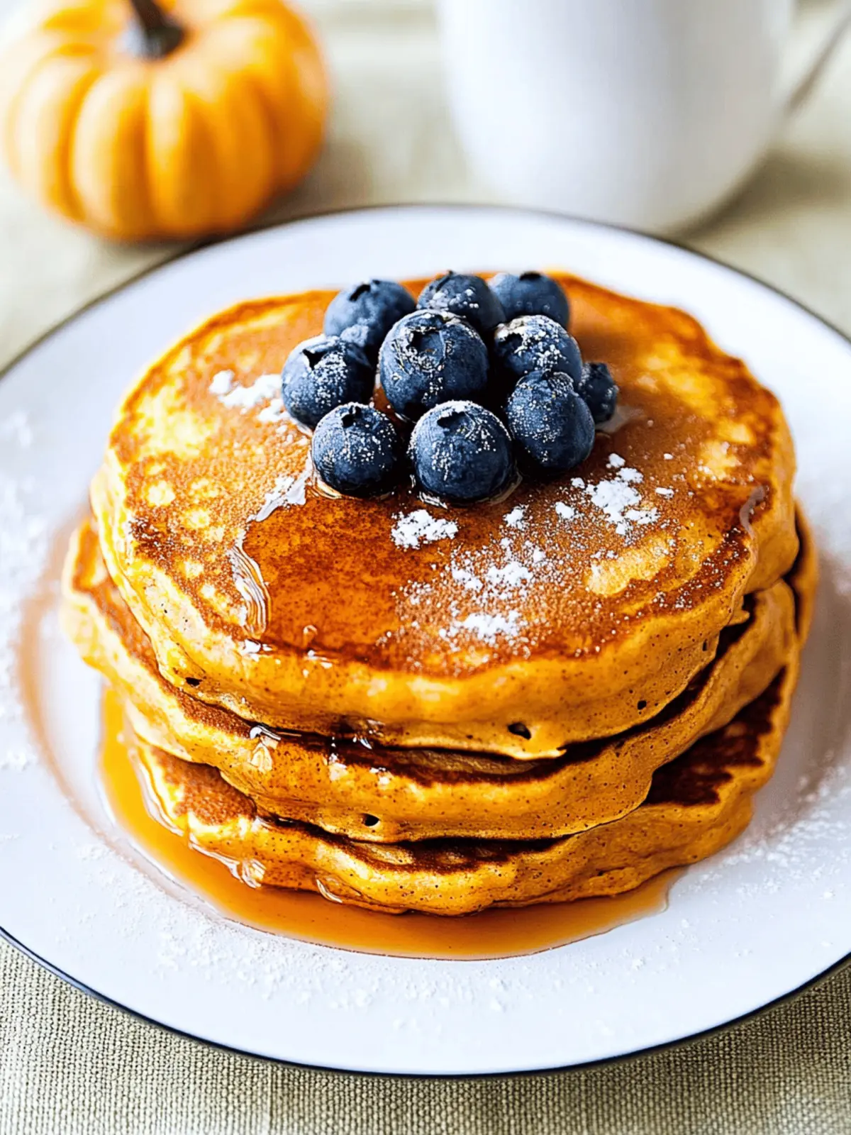 Pumpkin Spice Pancakes