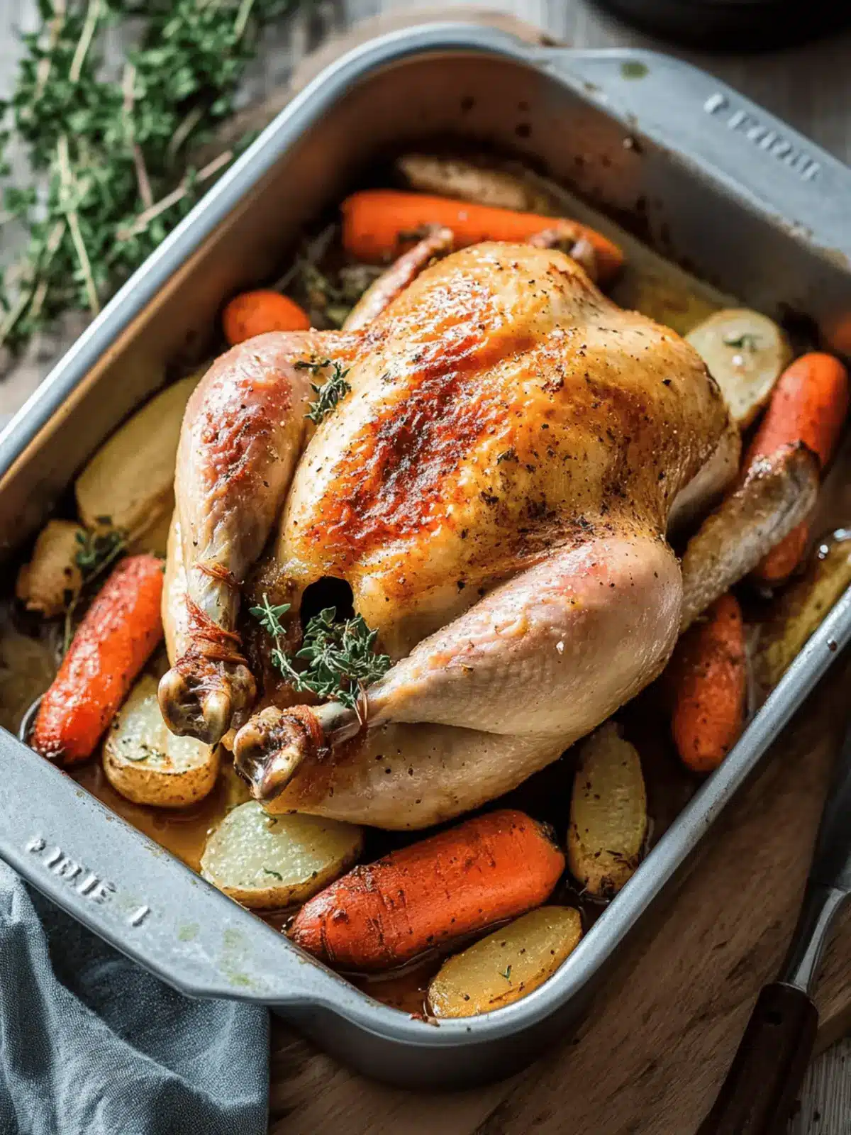 Juicy Roast Chicken with Root Vegetables for Cozy Nights 5 Roast Chicken with Root Vegetables