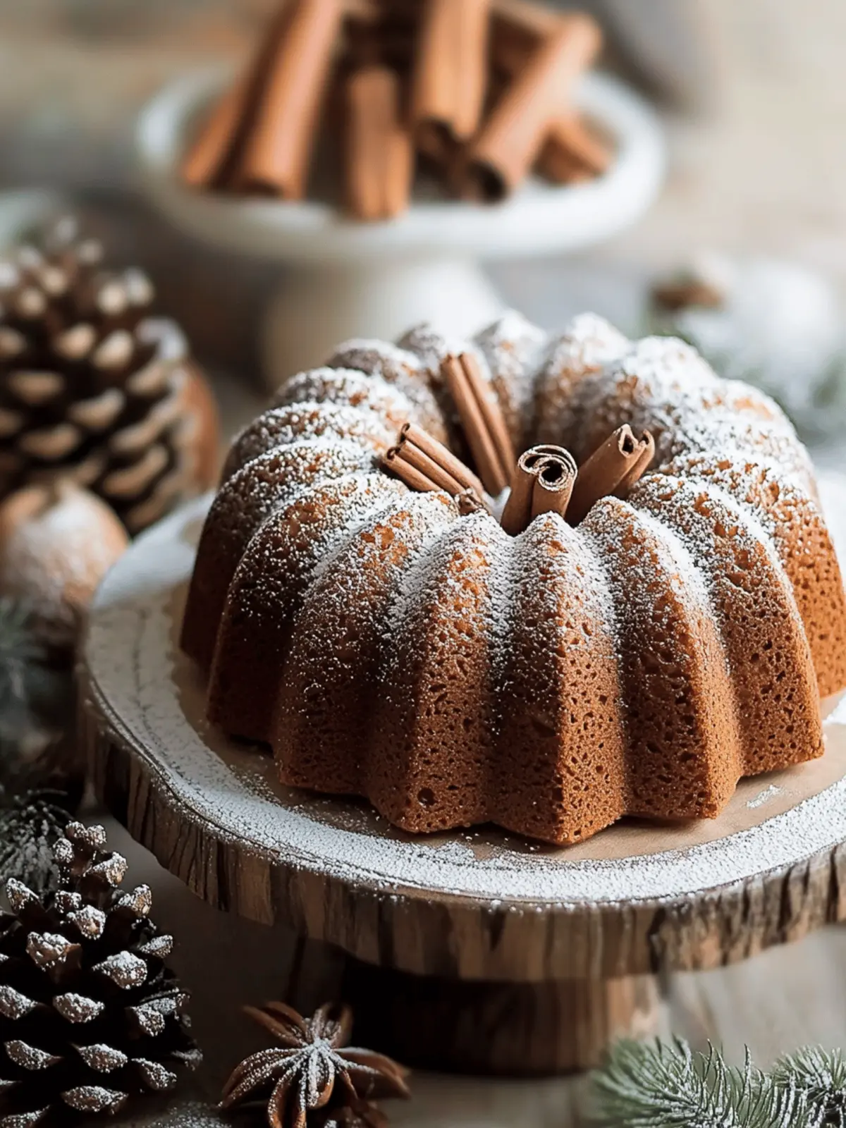 Gingerbread Bundt Cake
