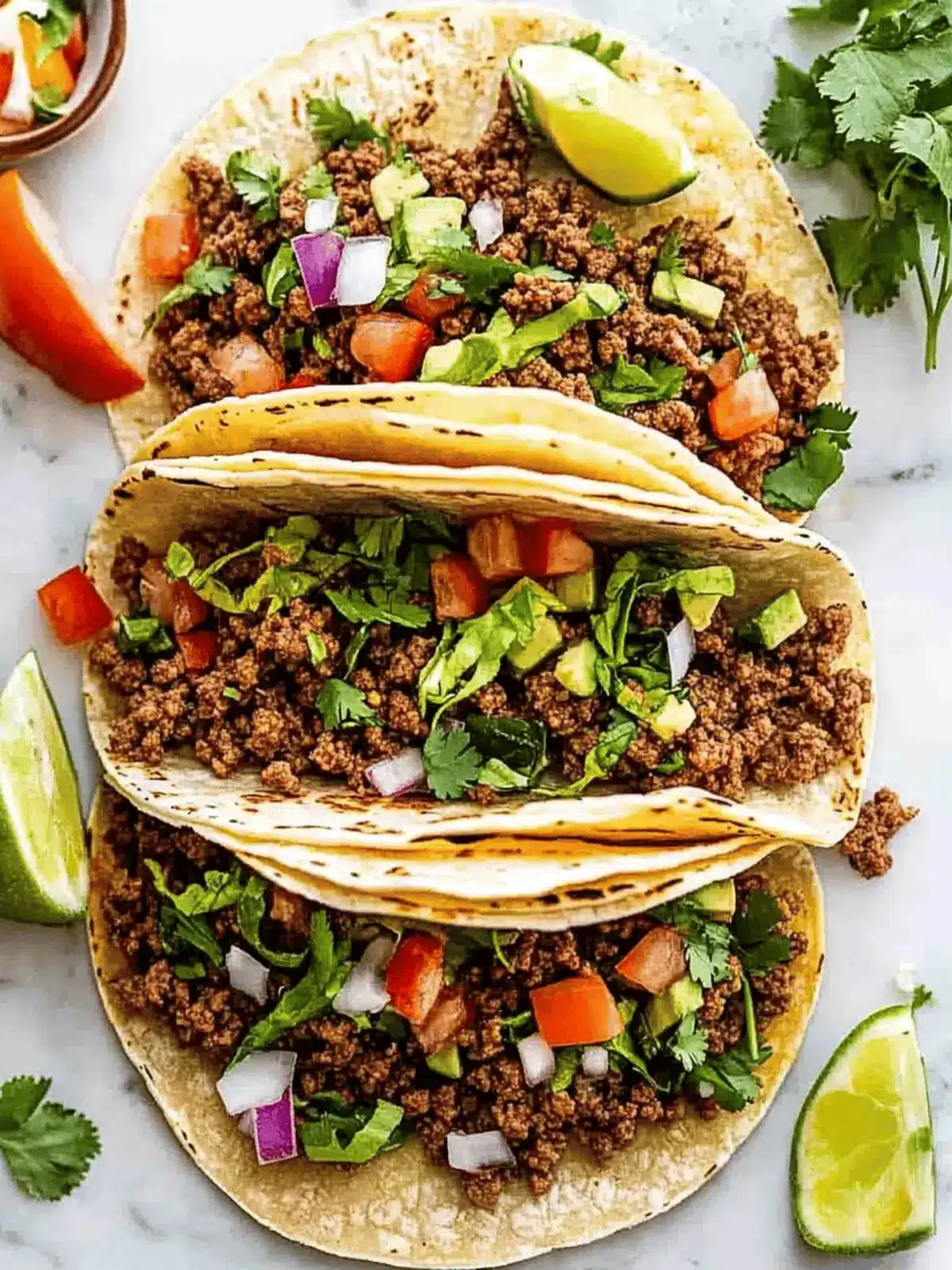 Ground Beef Tacos