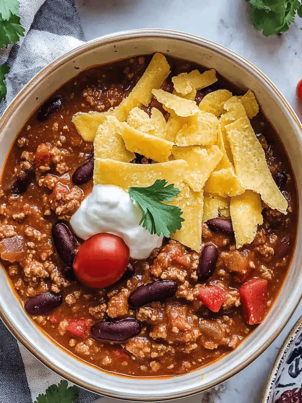 Easy Homemade Chili
