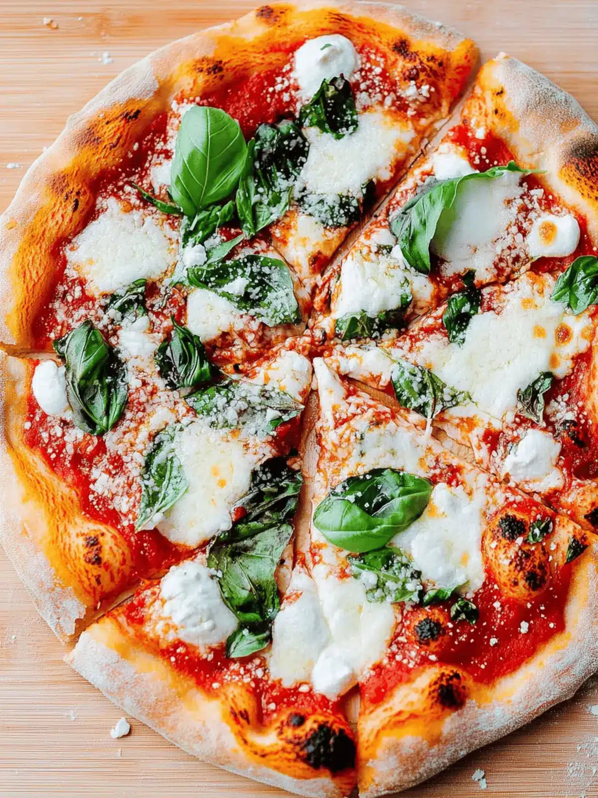 Homemade Margherita Pizza