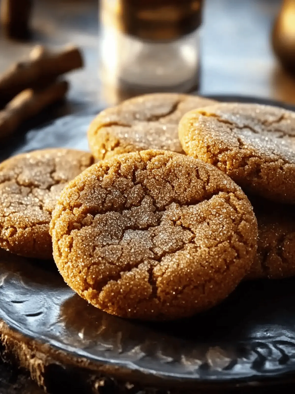 Mom’s Ginger Crisps Cookies