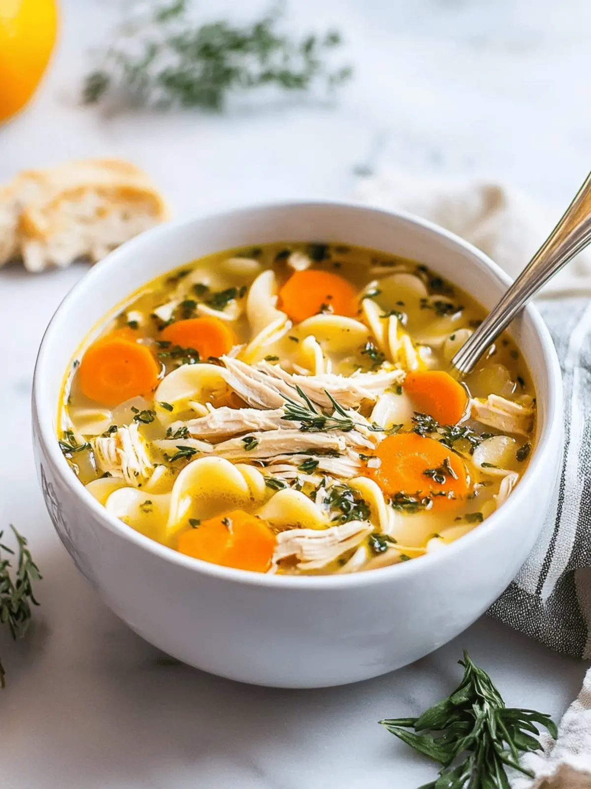 Crockpot Chicken Noodle Soup
