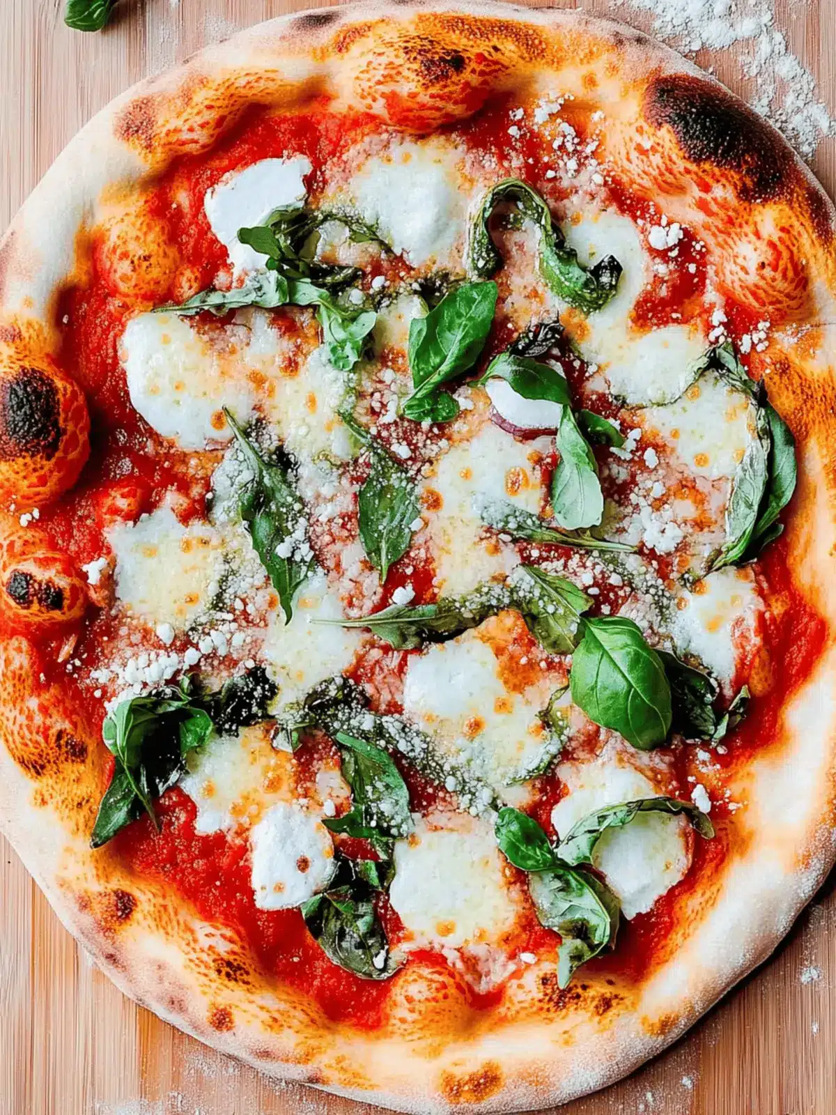 Homemade Margherita Pizza