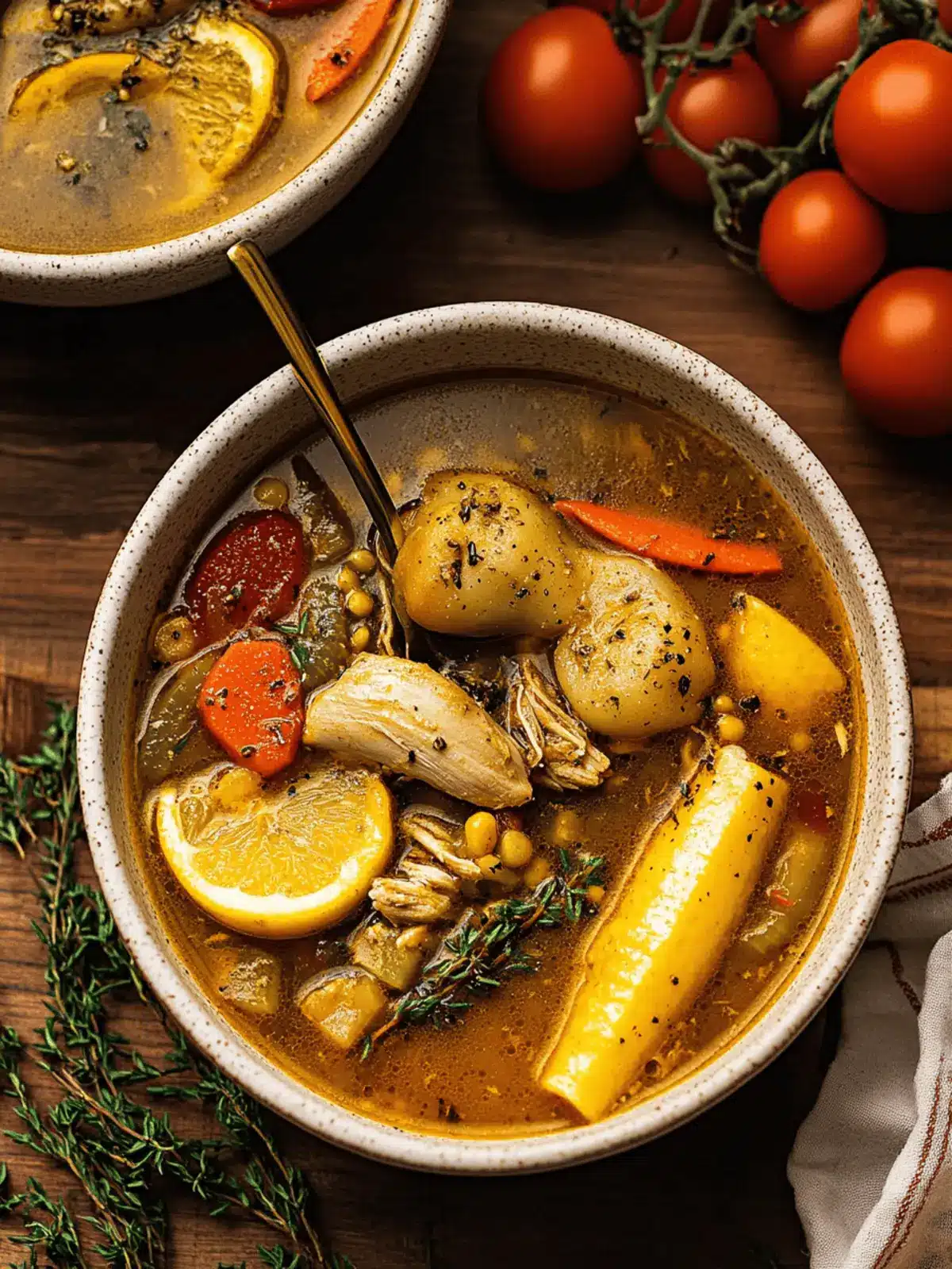 Nourishing Jamaican Chicken Soup