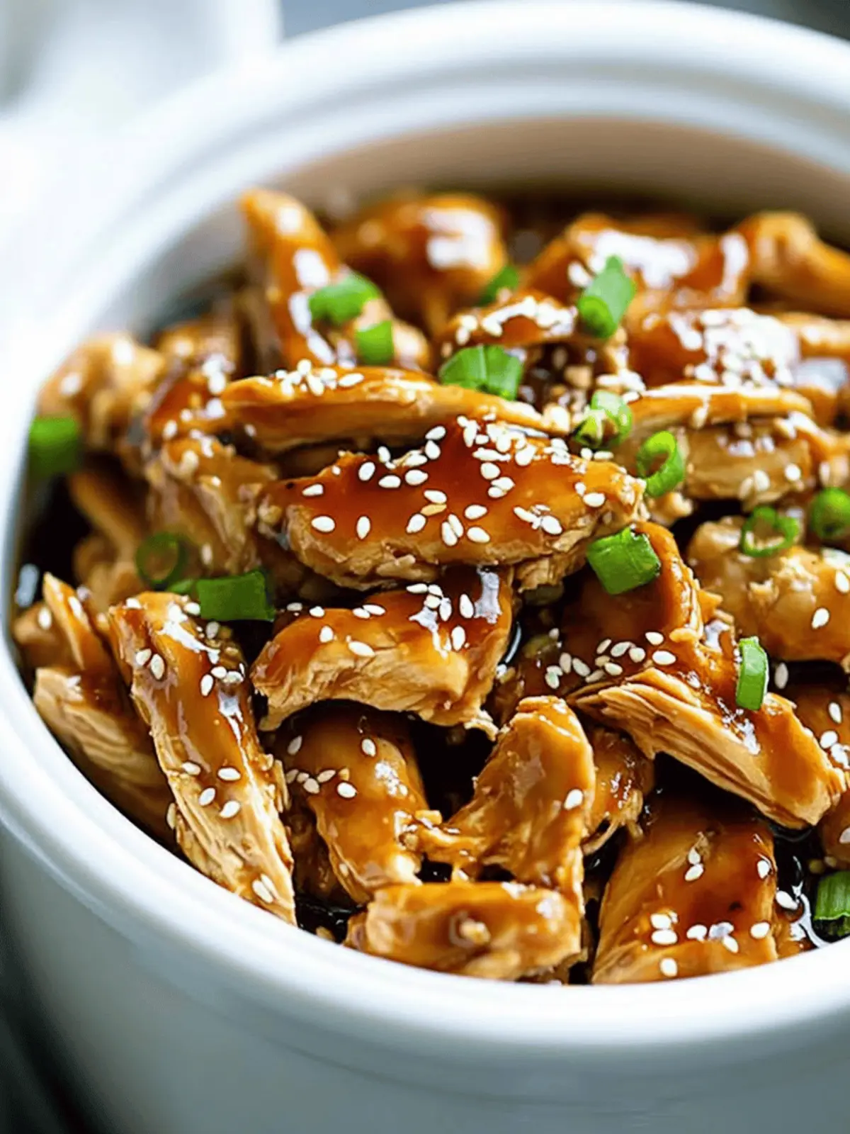 Crockpot Teriyaki Chicken