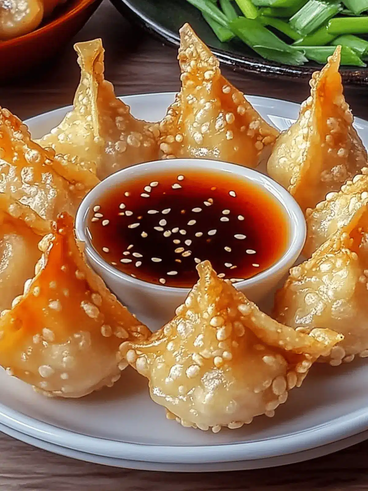 Rice Paper Crab Rangoons