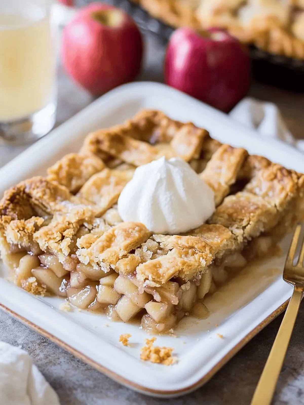 Apple Slab Pie