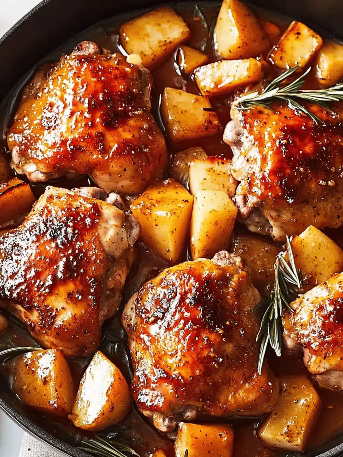 Apple Cider Glazed Chicken