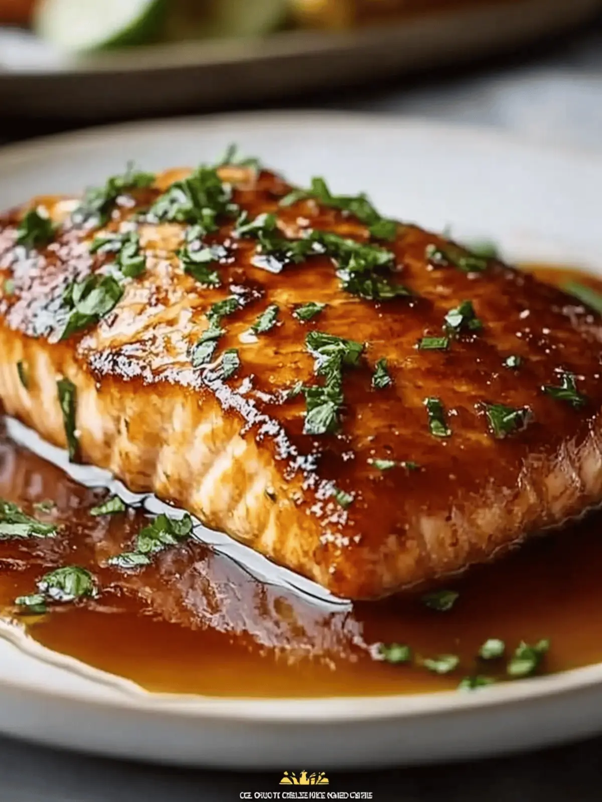 Brown Sugar Honey Glazed Salmon