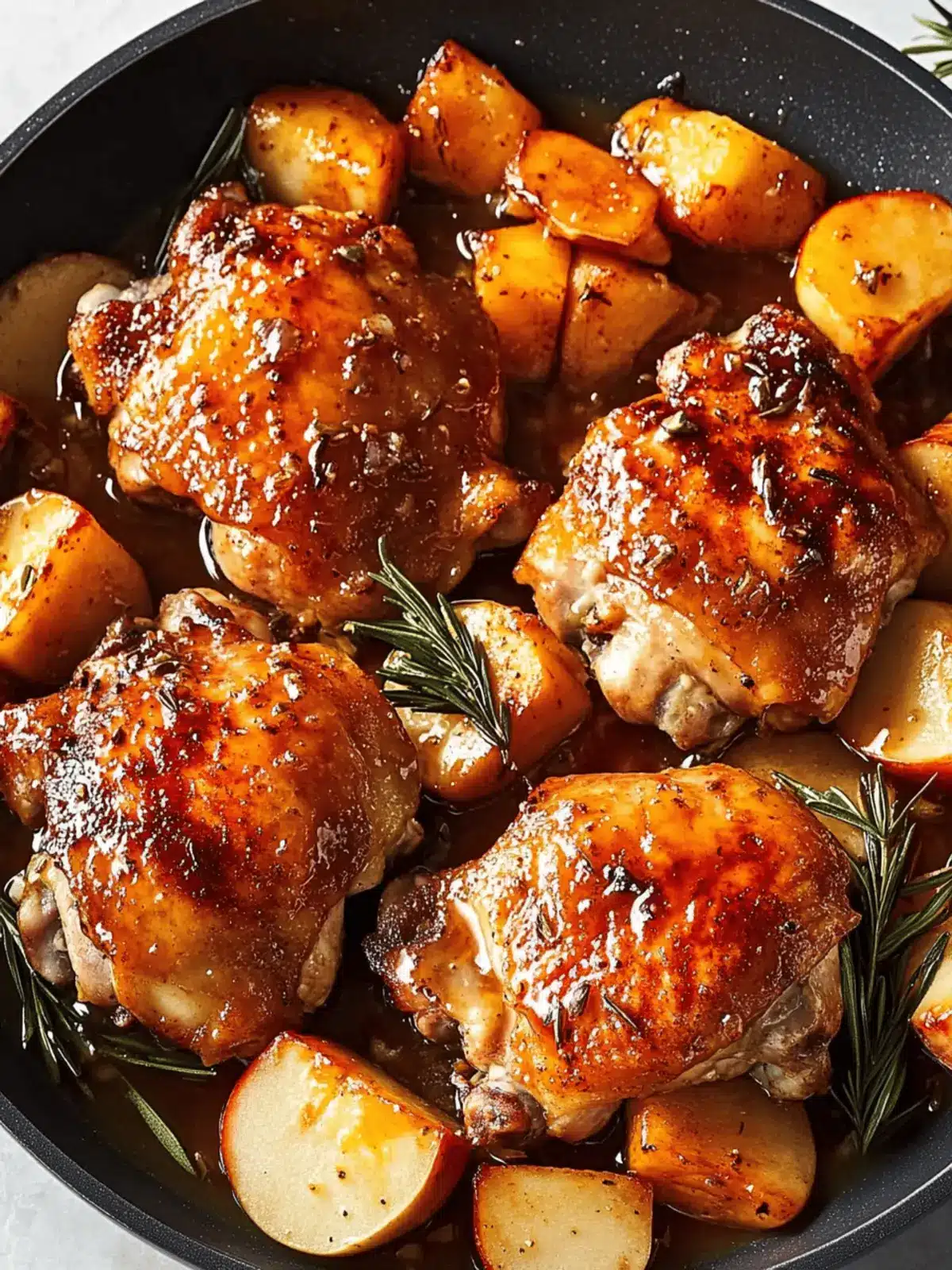 Apple Cider Glazed Chicken