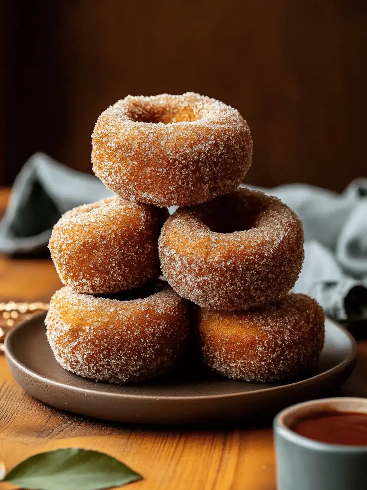 Baked Vegan Pumpkin Spice Donuts