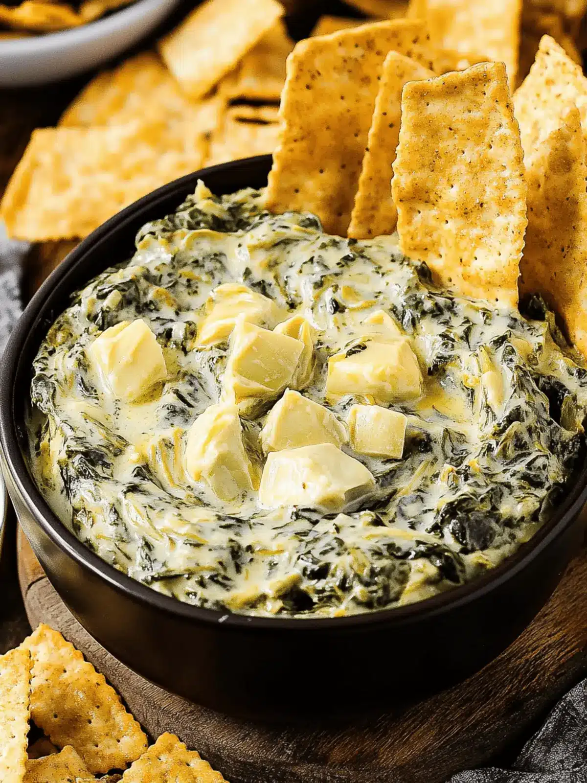Crockpot Spinach & Artichoke Dip