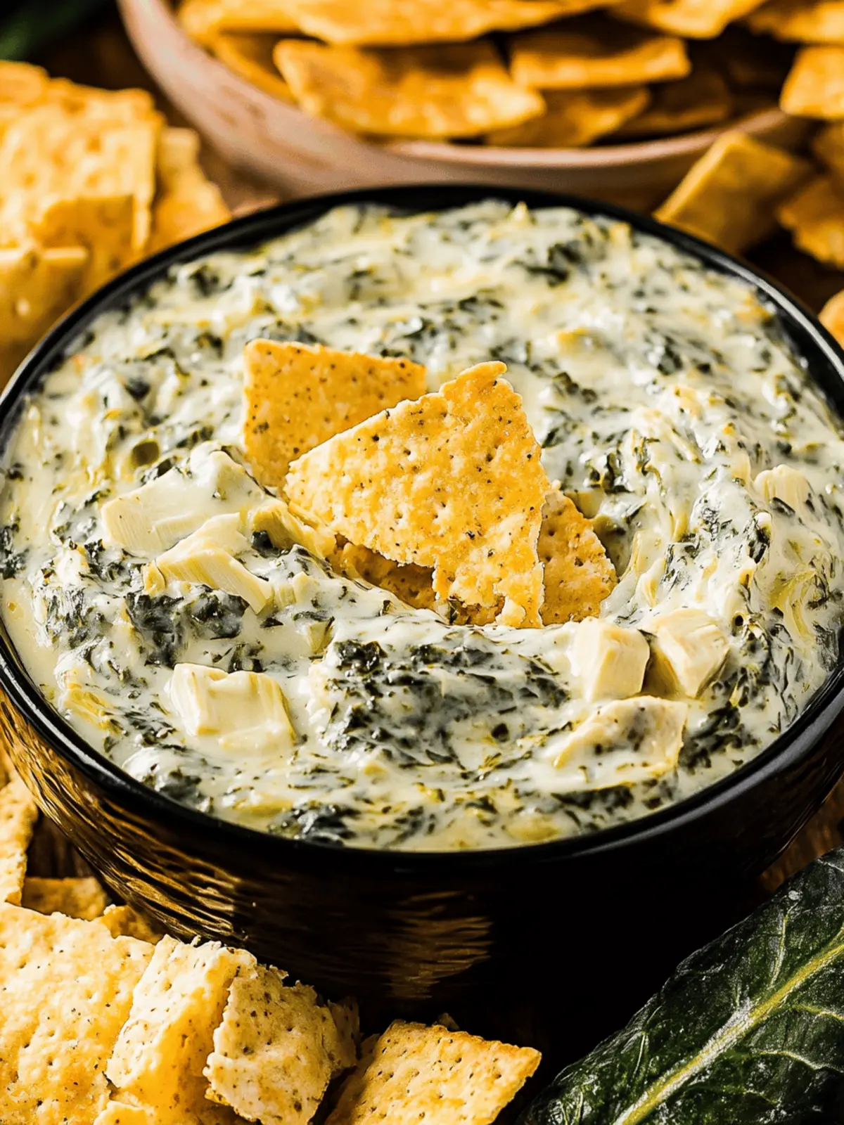 Crockpot Spinach & Artichoke Dip