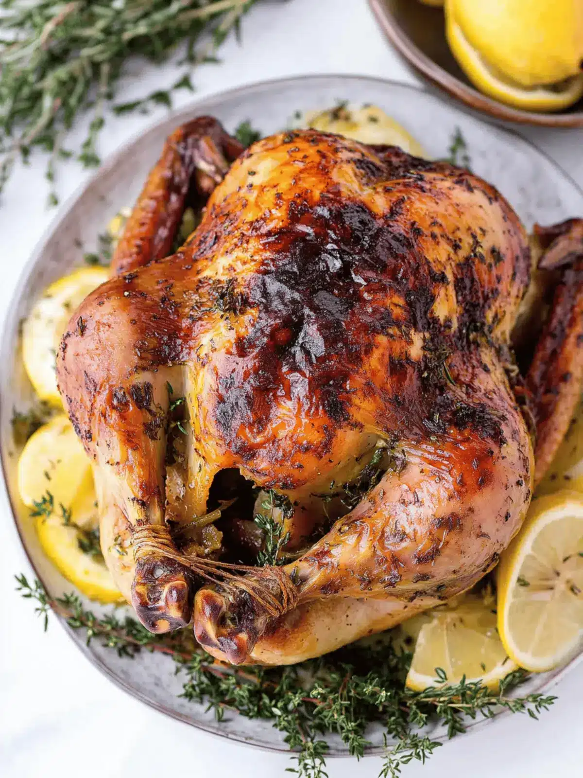 Lemon Herb Roast Chicken