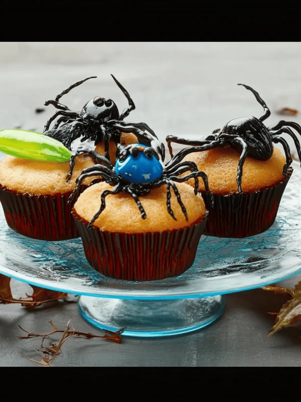 Creepy Crawly Cupcakes