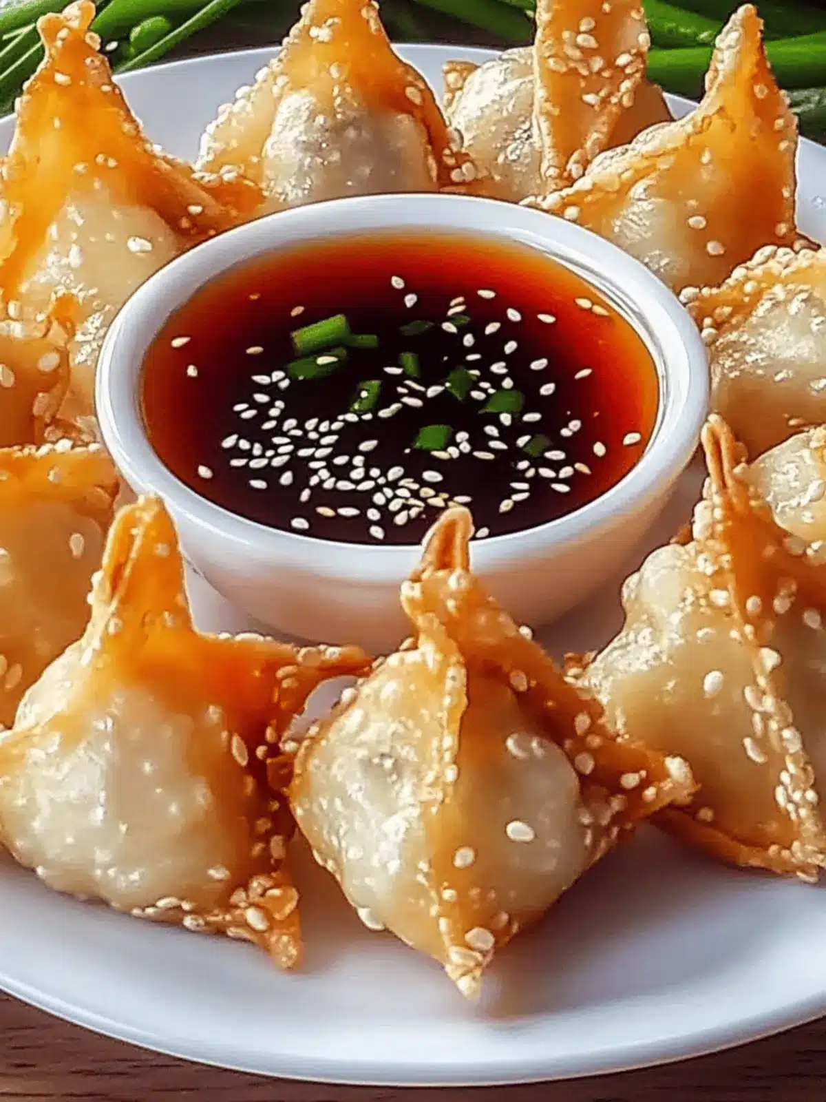 Rice Paper Crab Rangoons
