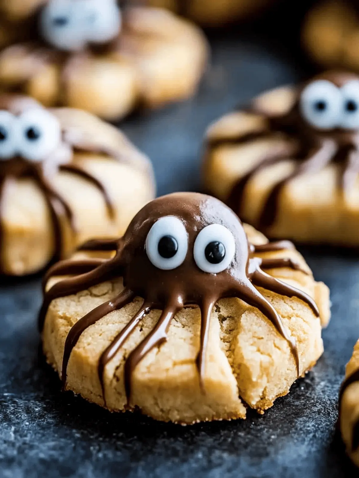 Spooky Spider Cookies
