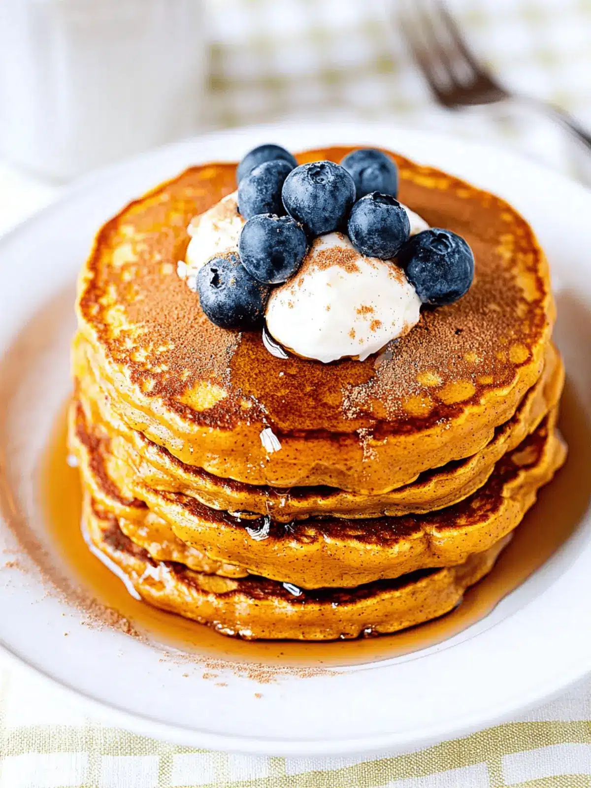 Pumpkin Spice Pancakes