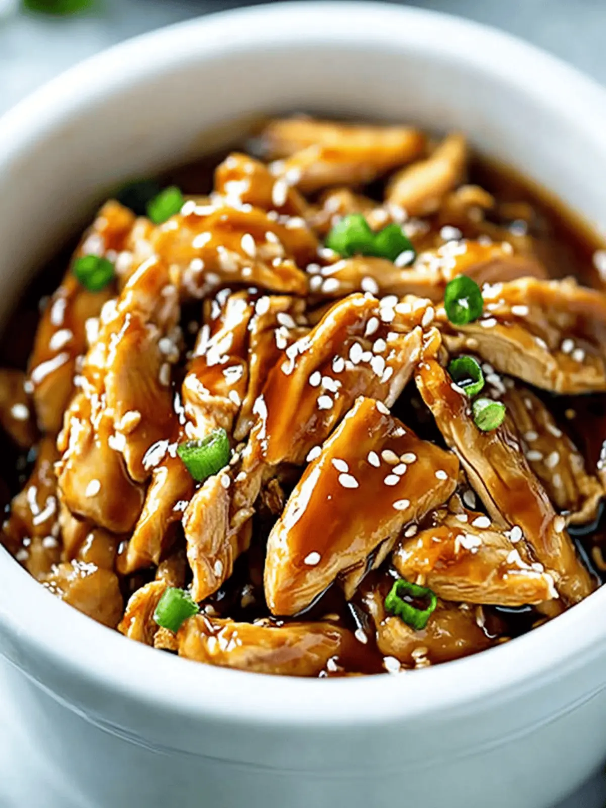 Crockpot Teriyaki Chicken