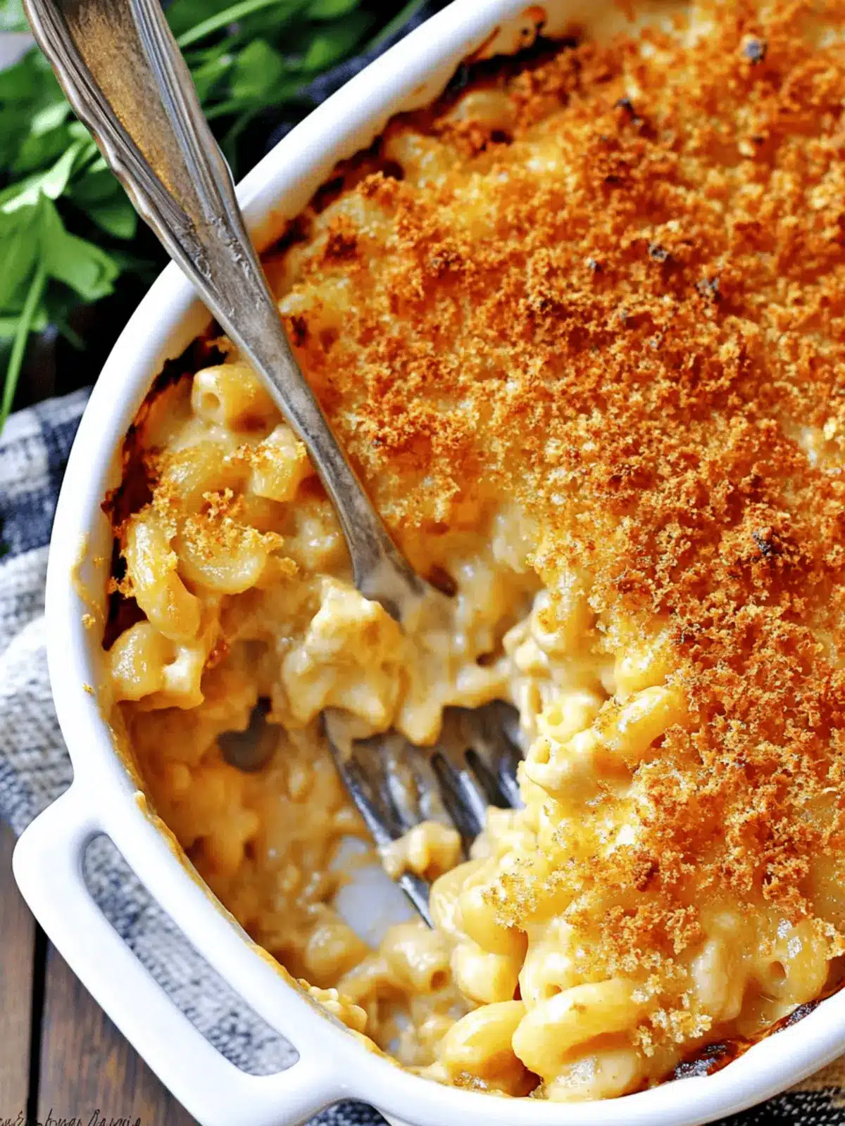 The BEST Homemade Baked Mac and Cheese