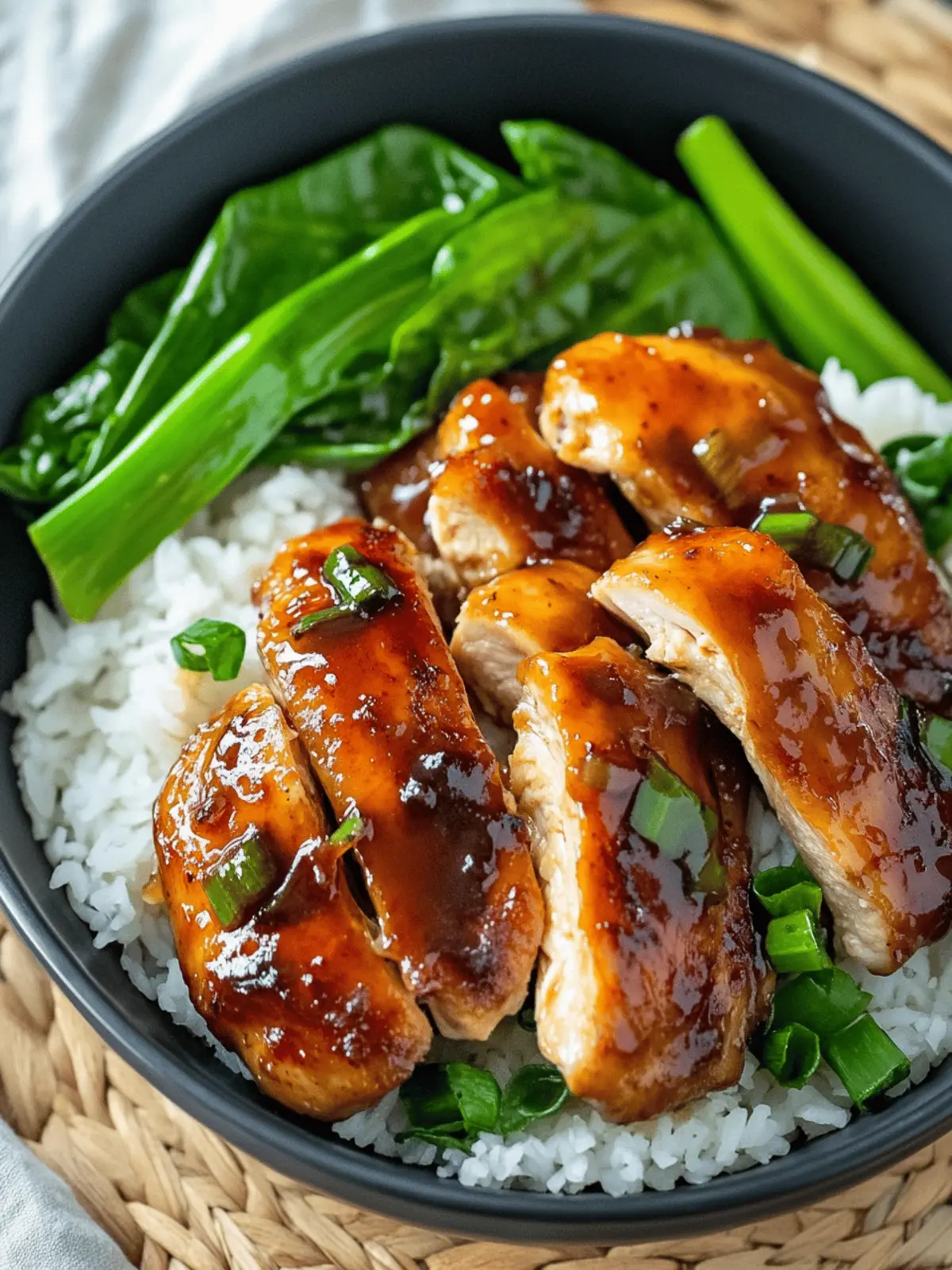 Honey Garlic Chicken Thighs