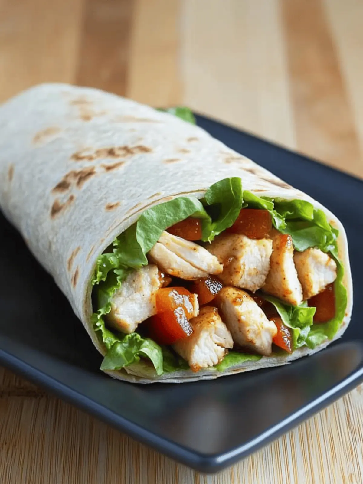 McDonald’s CopyCat Sweet Chili Chicken Wrap