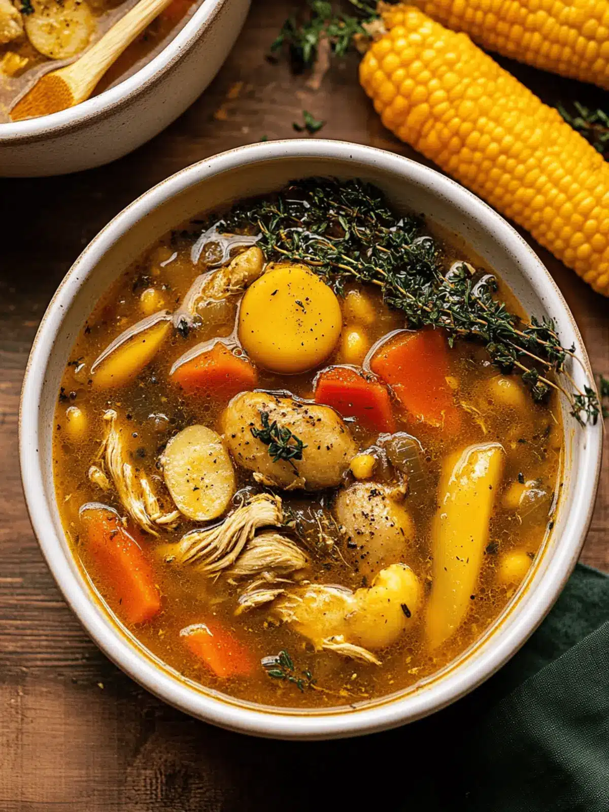 Nourishing Jamaican Chicken Soup