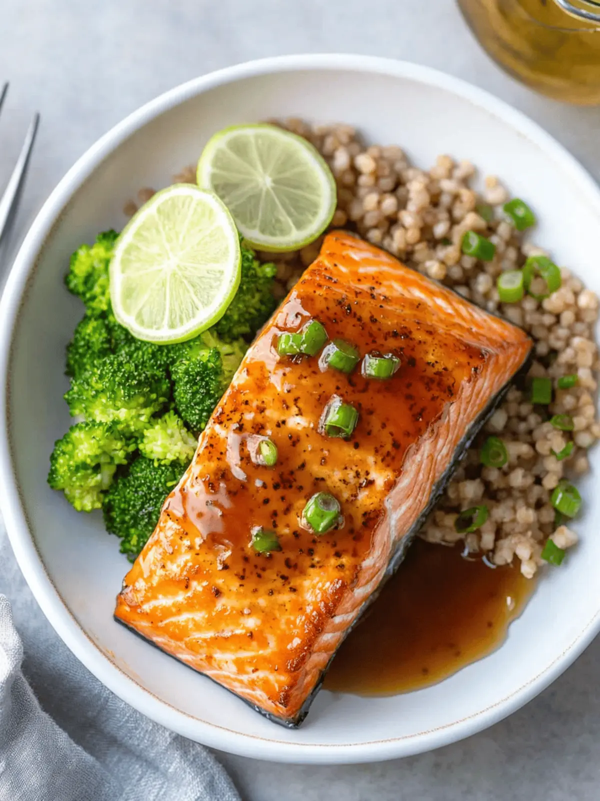 Maple Glazed Salmon