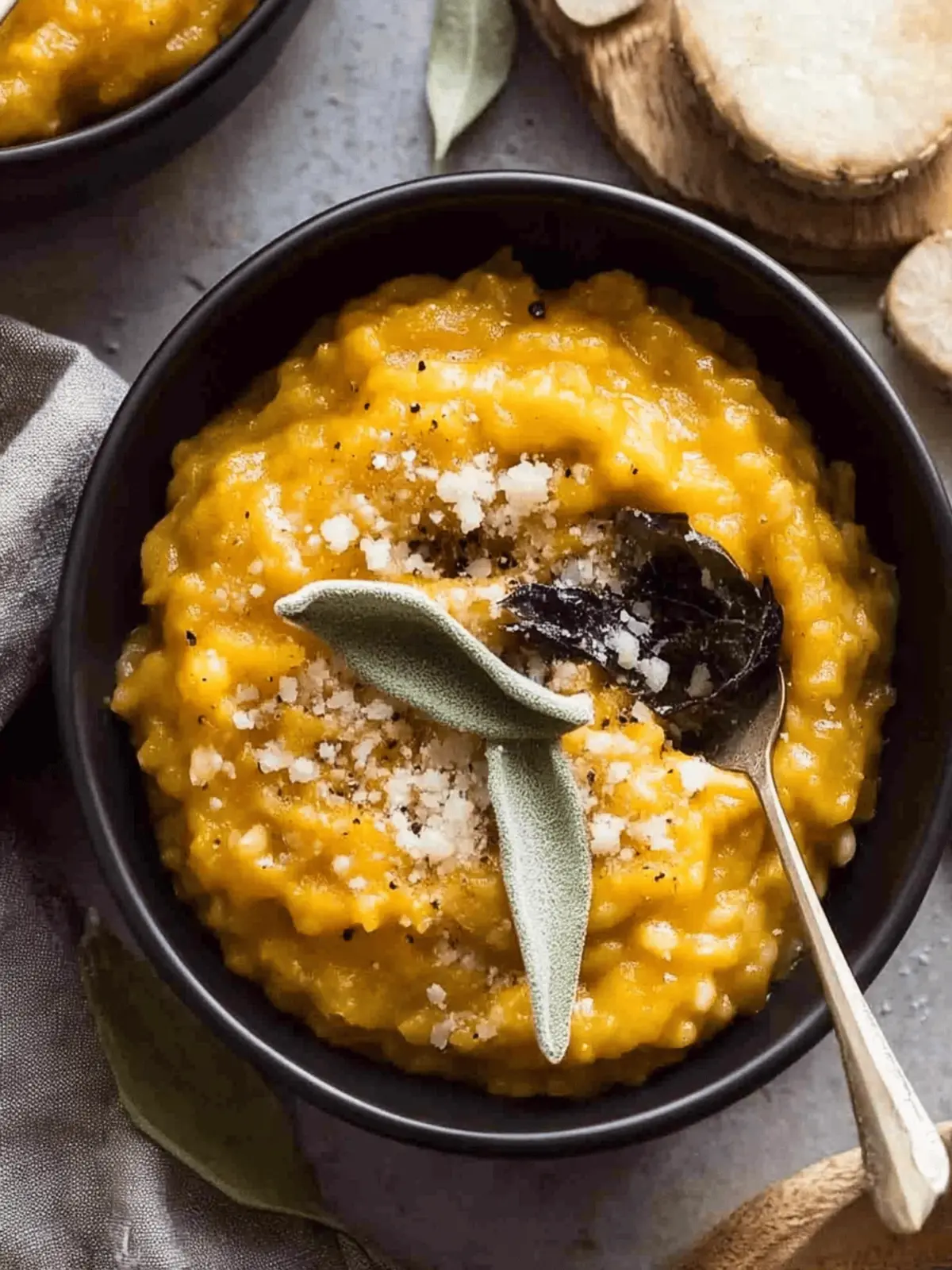 Creamy Baked Pumpkin Risotto
