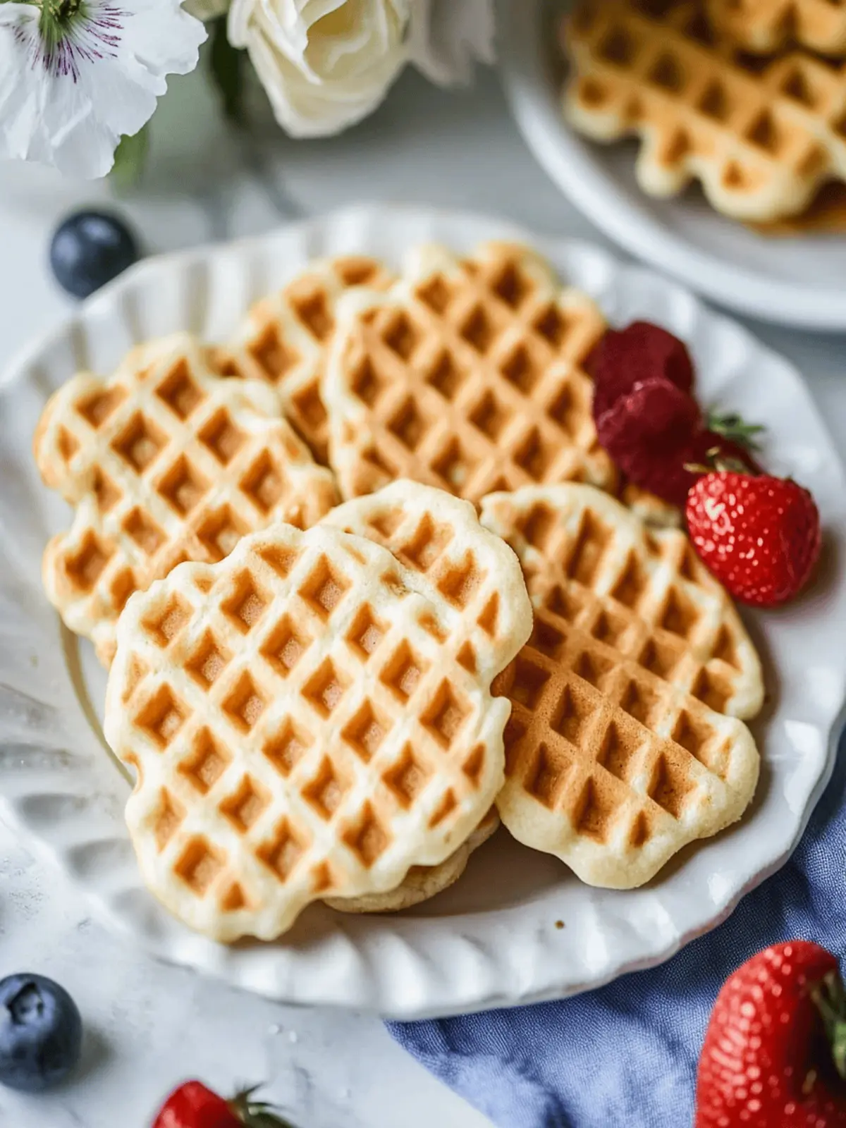 Waffle Cookies