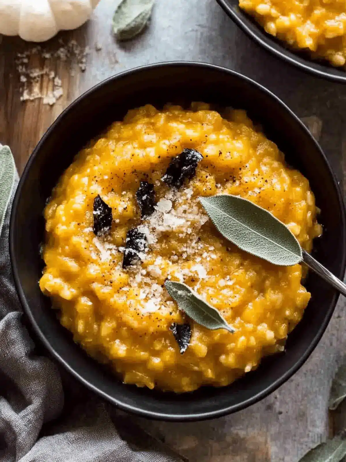 Creamy Baked Pumpkin Risotto