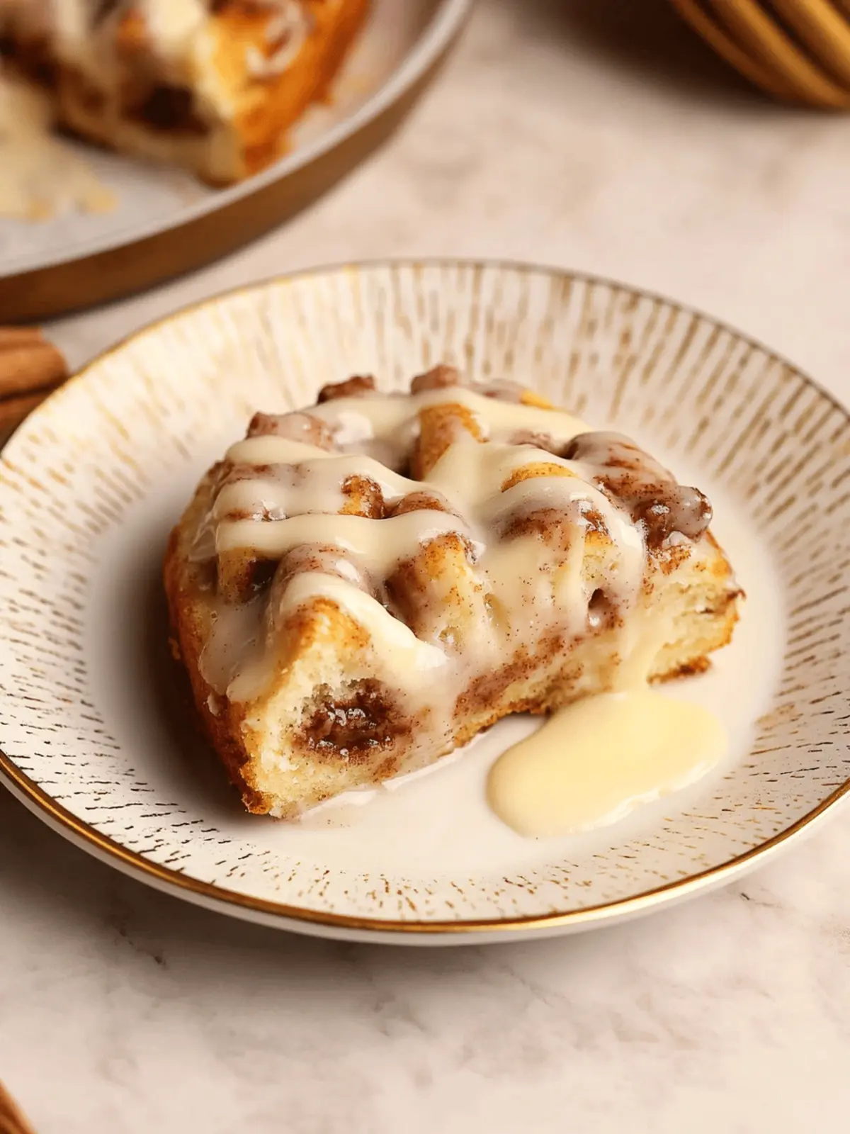 Cinnamon Roll Bread Pudding