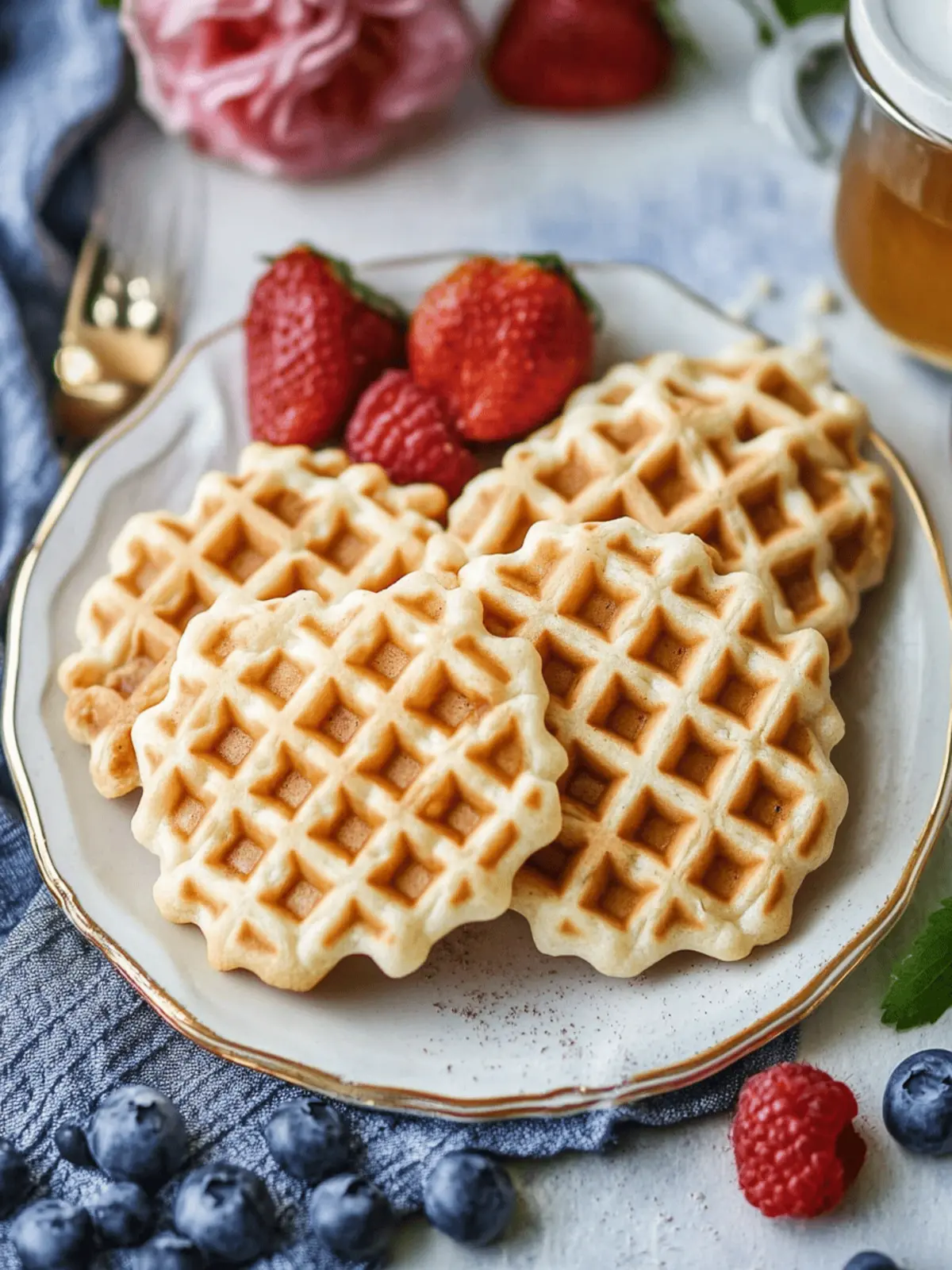 Waffle Cookies