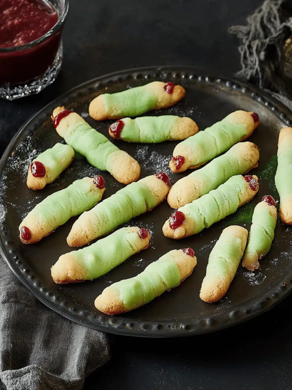 Witch Finger Cookies