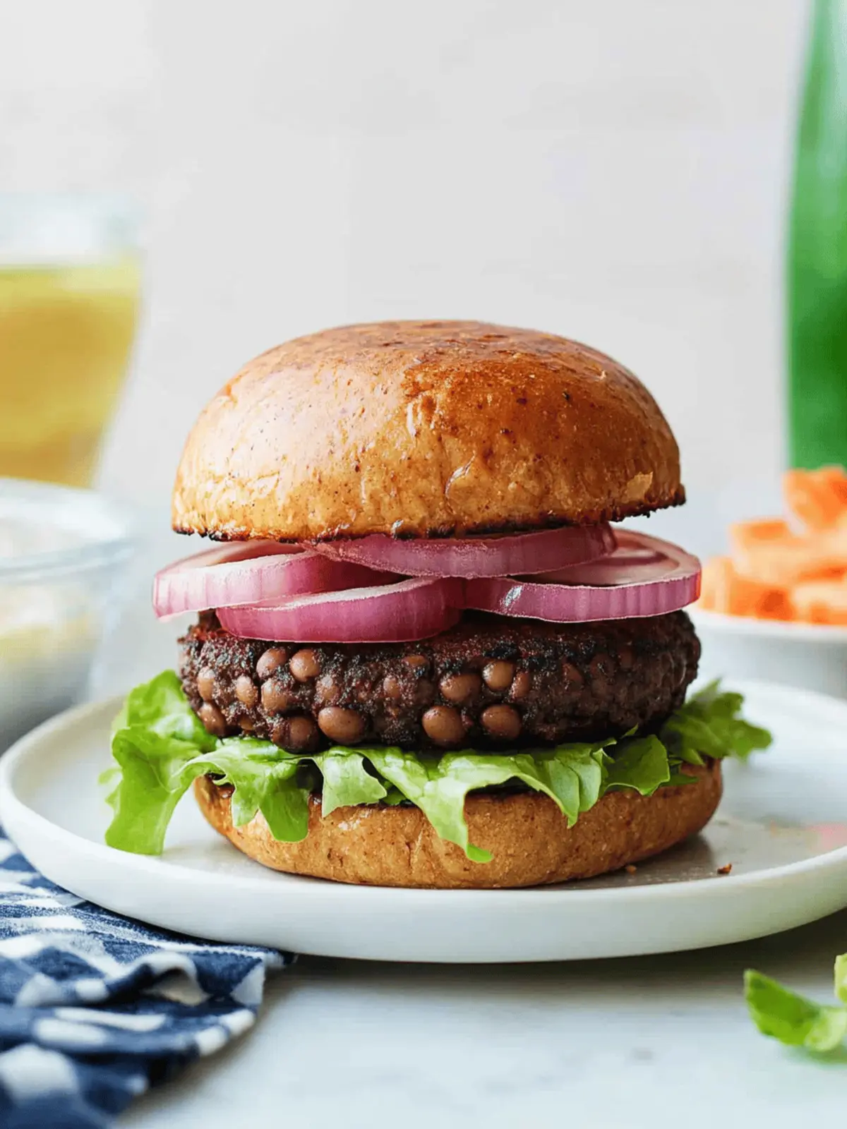 Easy Black Bean Burger