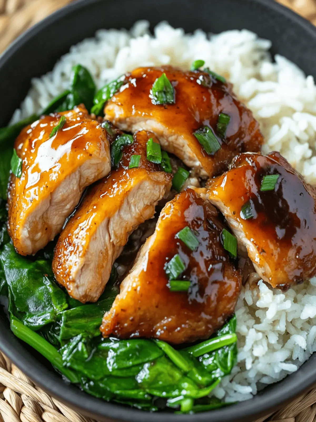 Honey Garlic Chicken Thighs