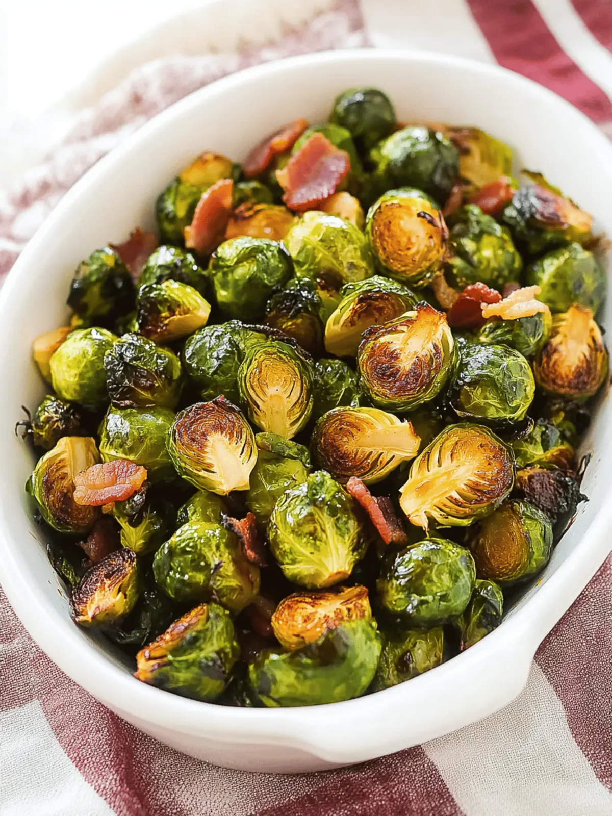 Maple Roasted Brussels Sprouts with Bacon for Heartwarming Flavor 5 Maple Roasted Brussels Sprouts with Bacon