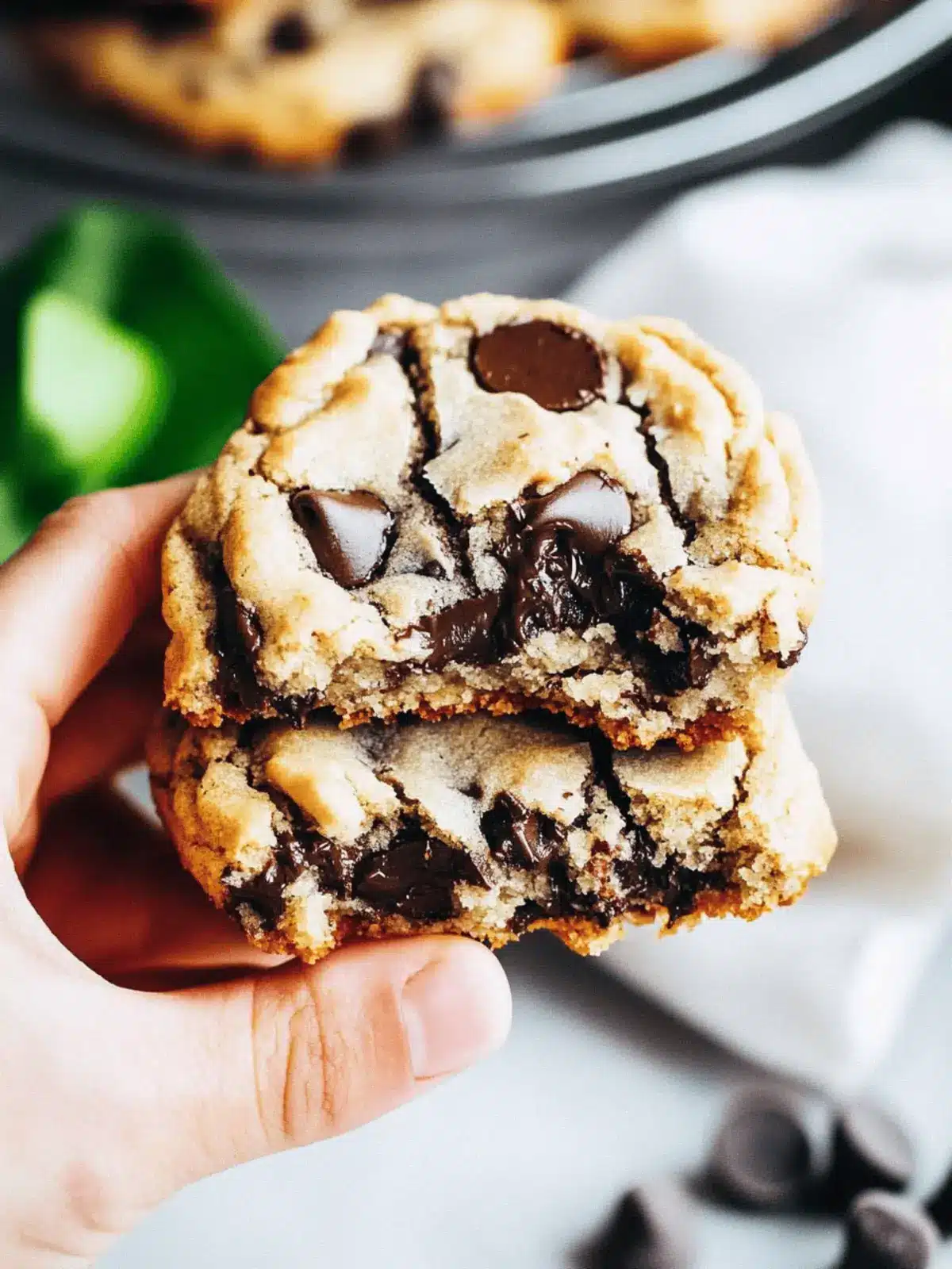 Bakery Style Chocolate Chip Cookies