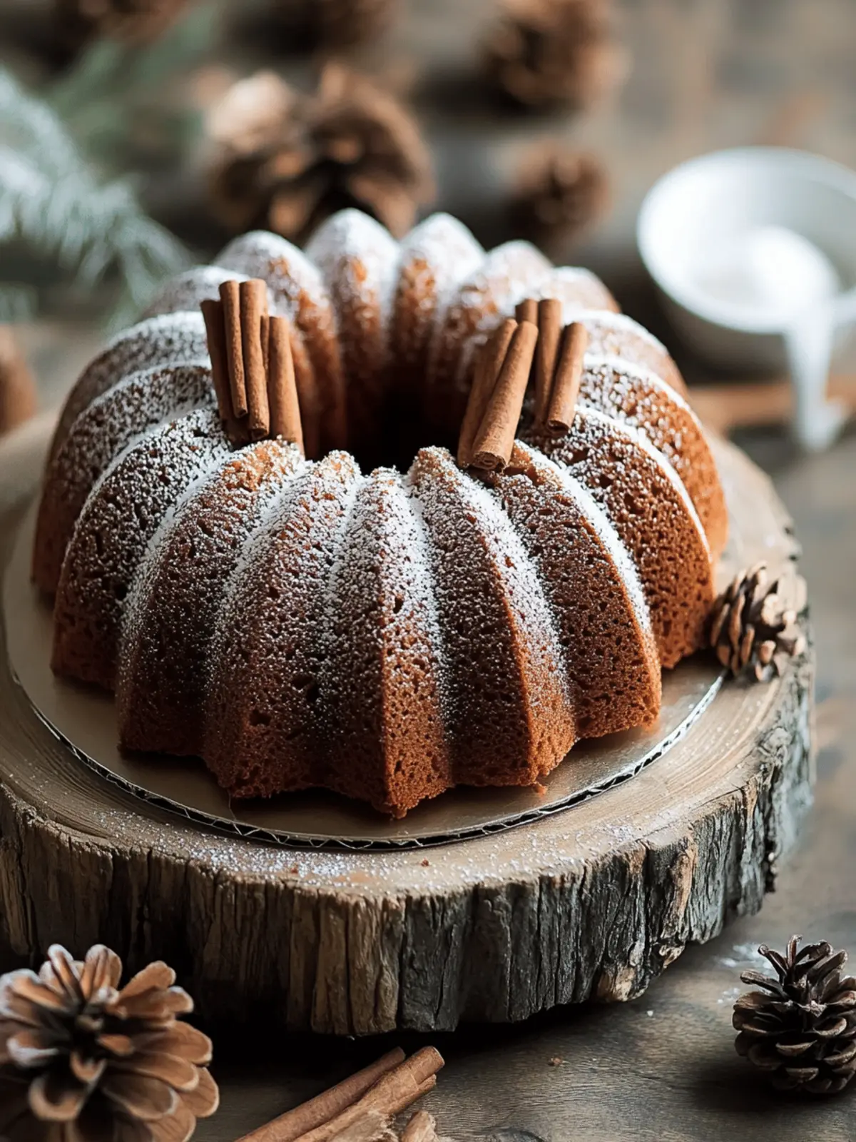 Gingerbread Bundt Cake