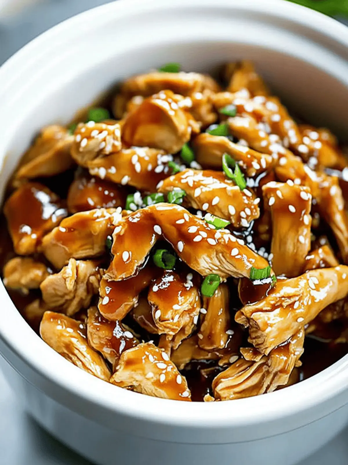 Crockpot Teriyaki Chicken