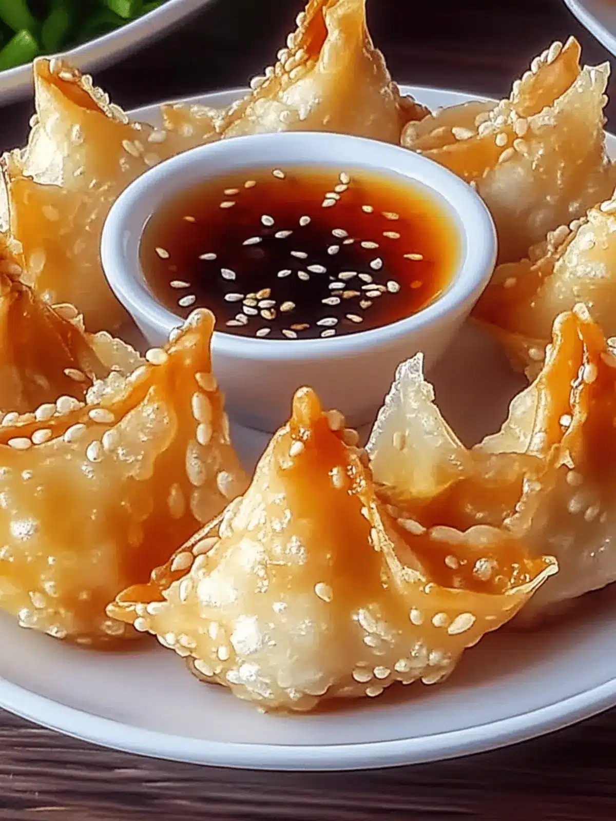 Rice Paper Crab Rangoons