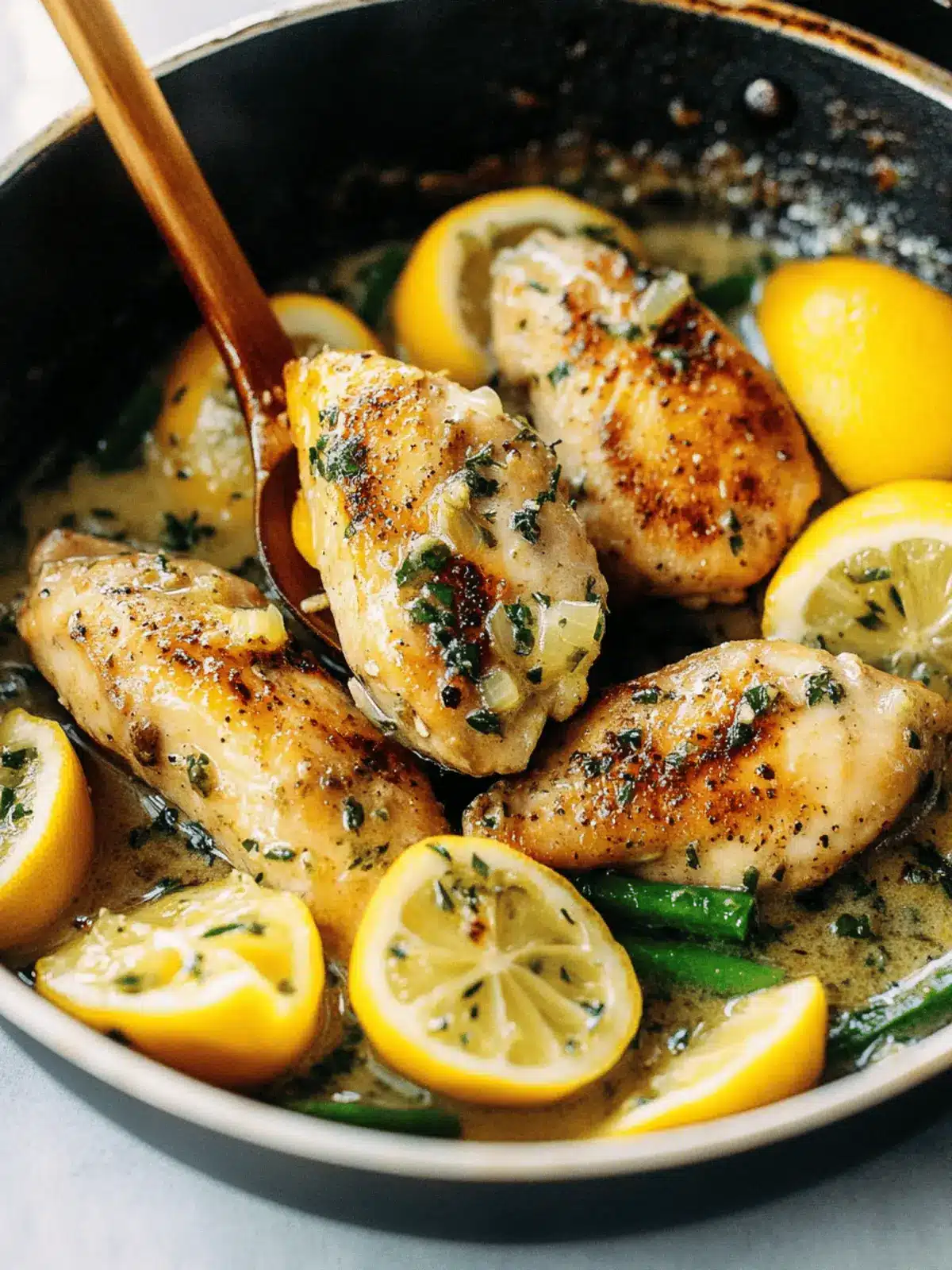 Skillet Garlic Lemon Butter Chicken