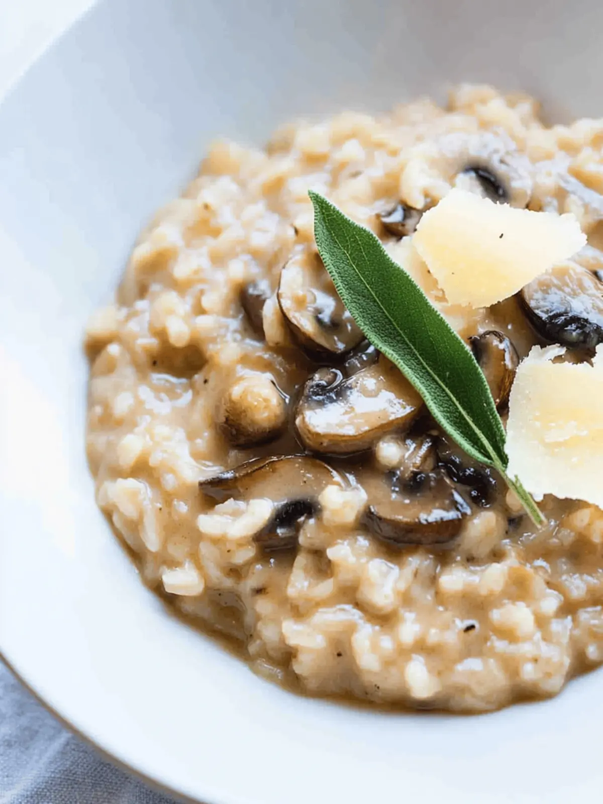 Creamy Mushroom Risotto