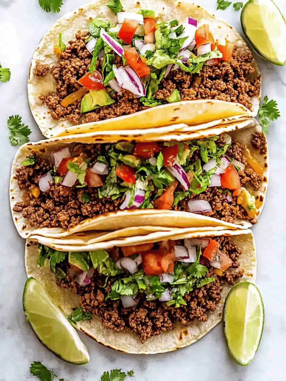 Ground Beef Tacos