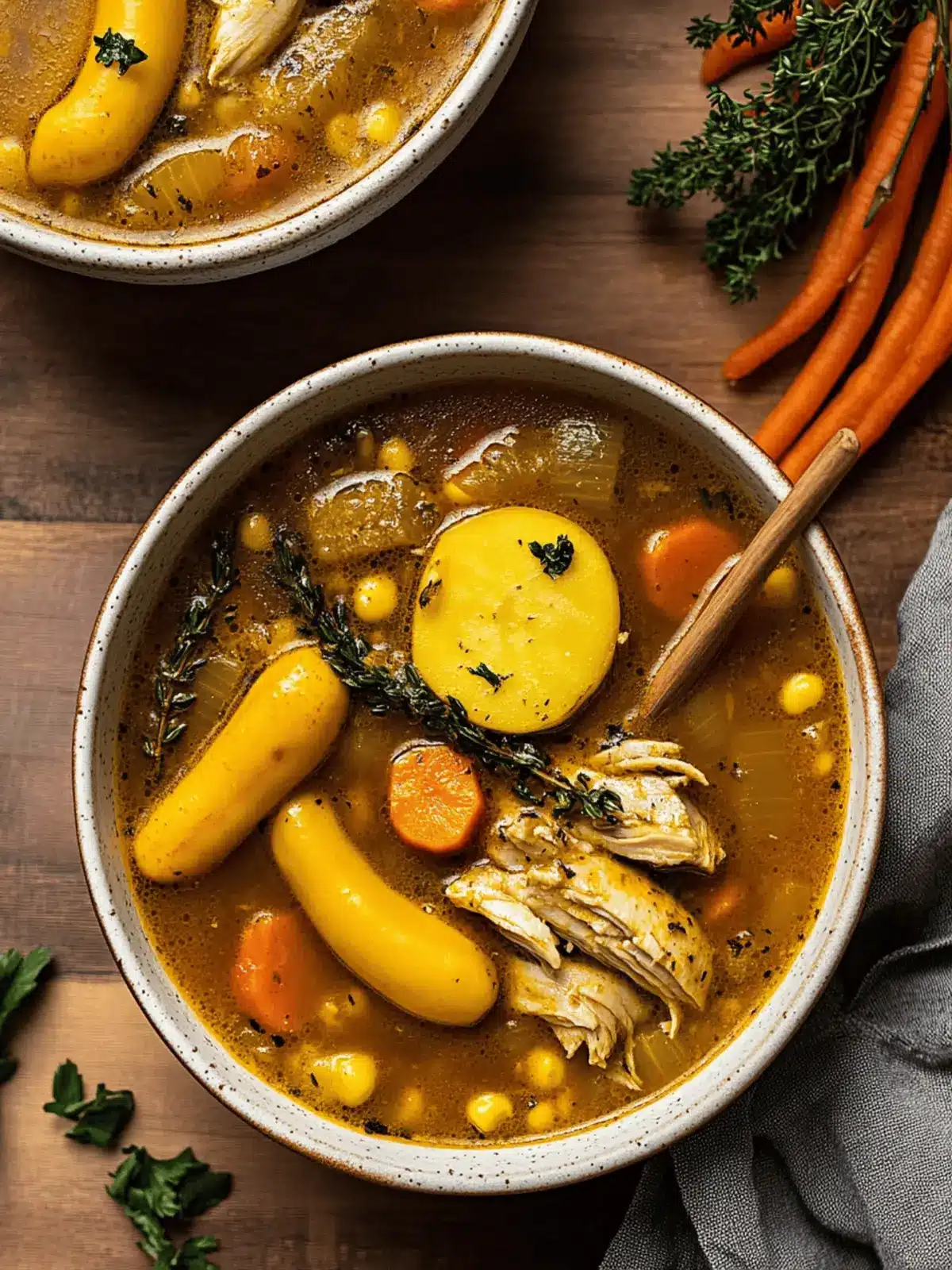 Nourishing Jamaican Chicken Soup