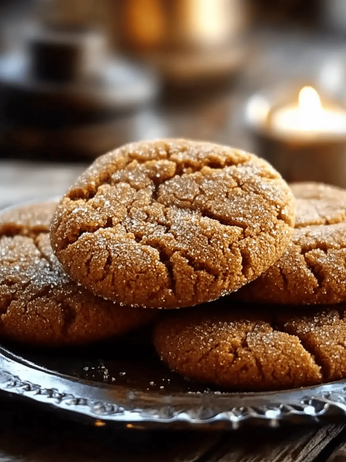 Mom’s Ginger Crisps Cookies