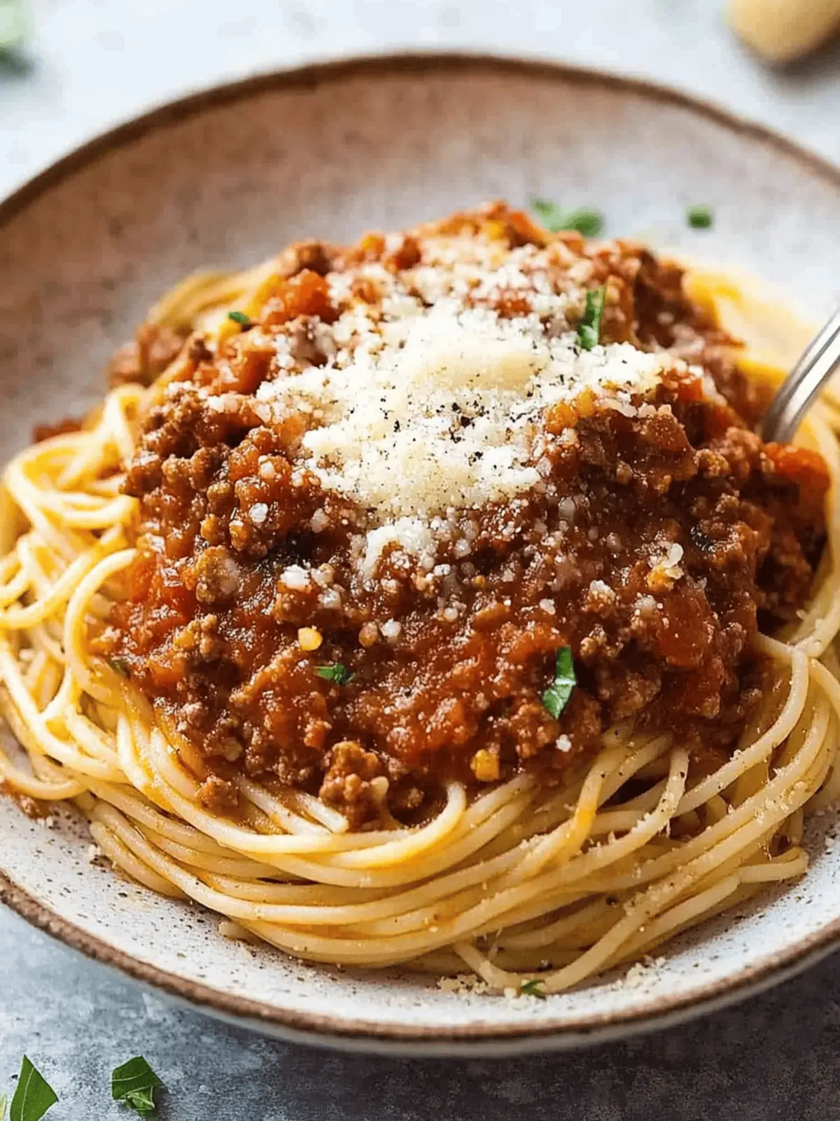 Spaghetti Bolognese